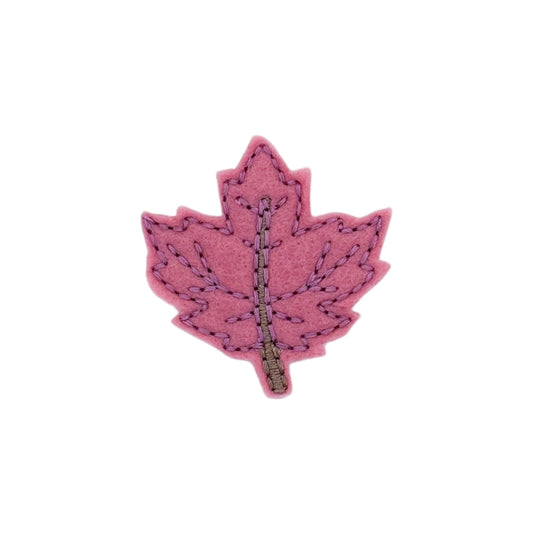 Maroon Leaf | Collar Buddy