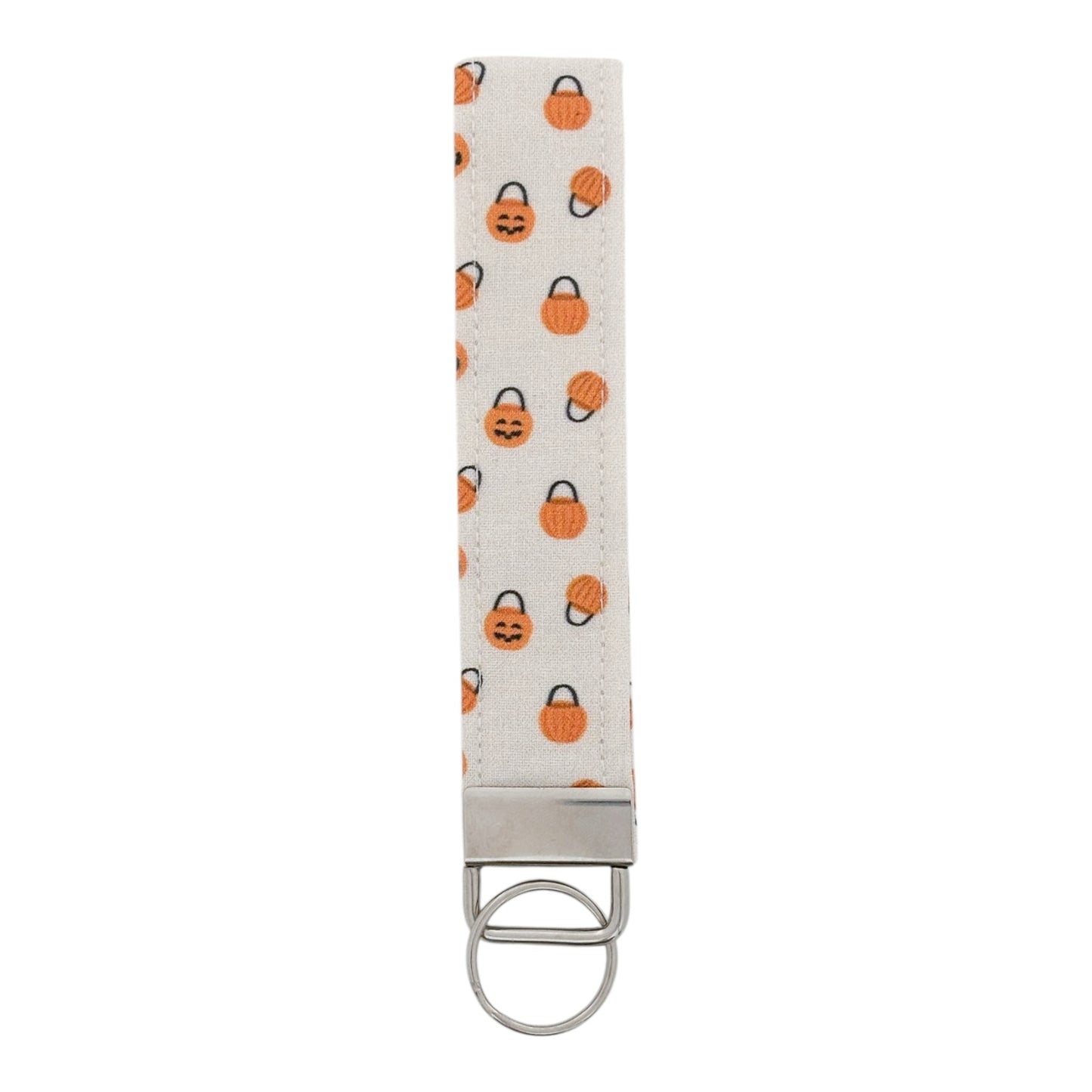 Mini Pumpkin Buckets | Keyfob Wristlet