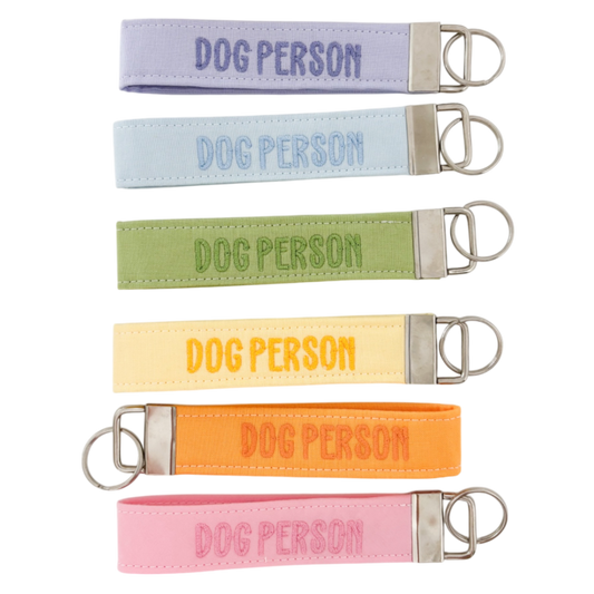 Dog Person Keychain