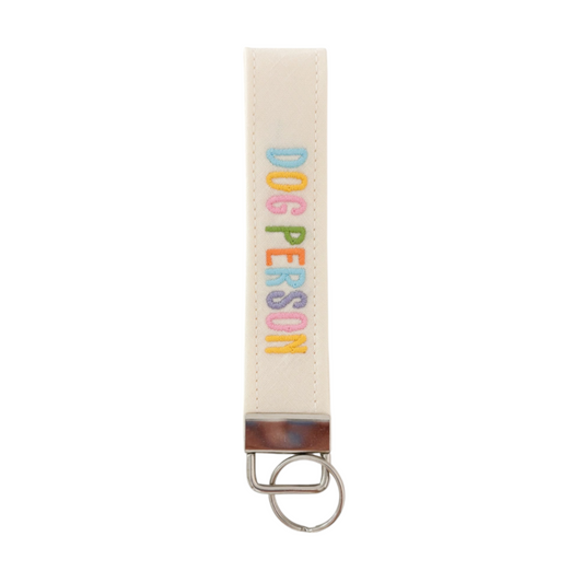 Dog Person Keychain | Multi Colored