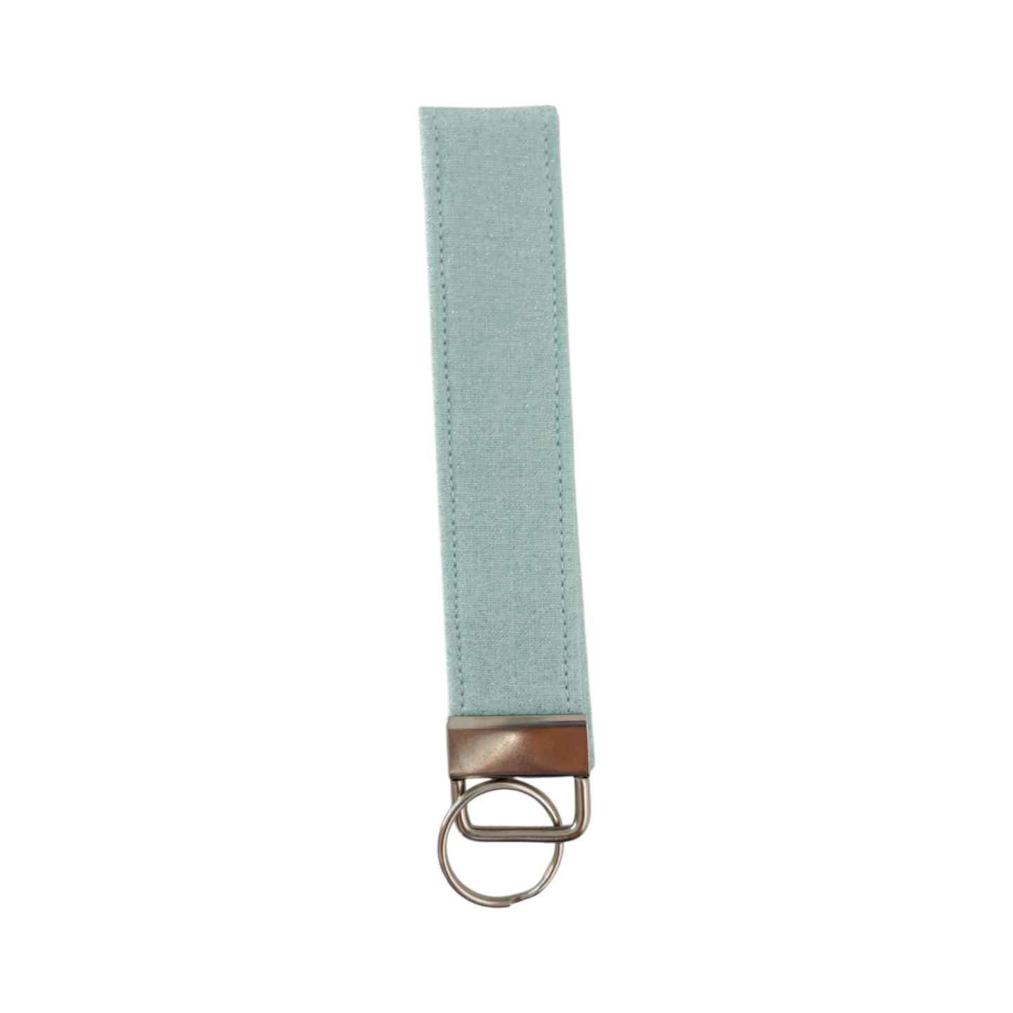Sparkly Blue Keychain
