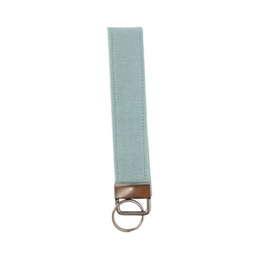 Sparkly Blue Keychain