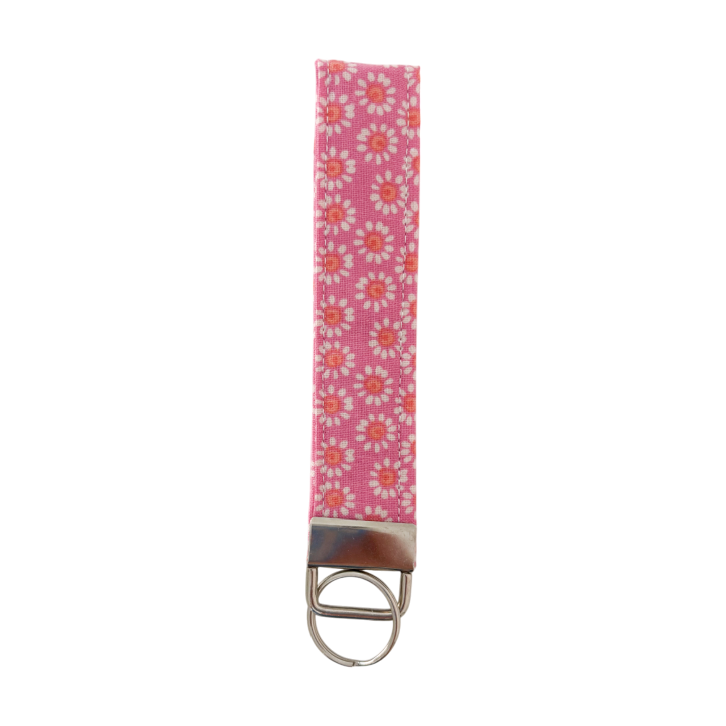 Pink Flowers Keychain