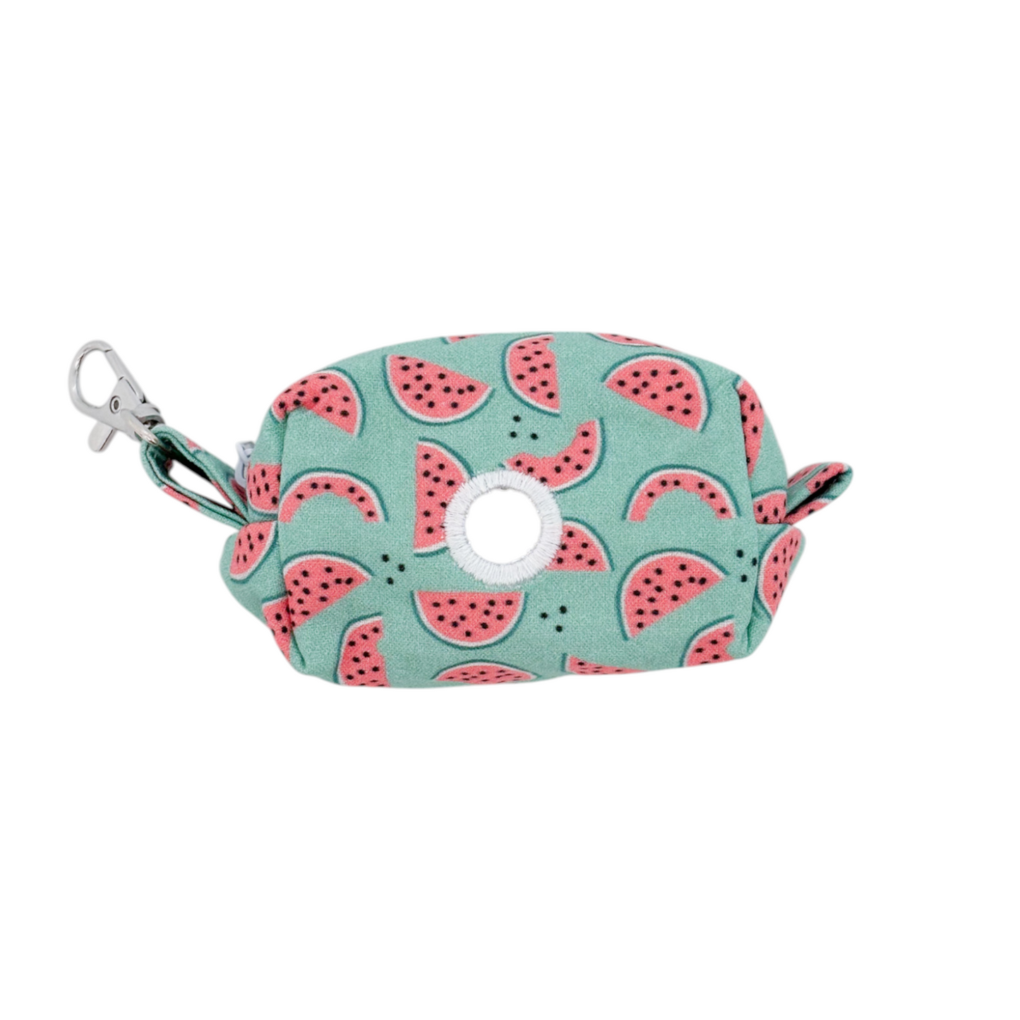 Dog Waste Bag Holder | Green Watermelon