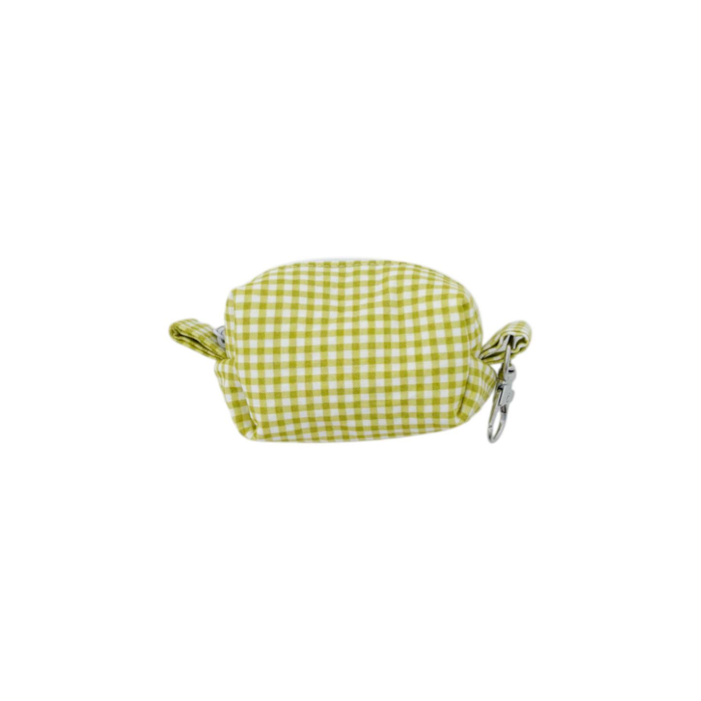 Dog Waste Bag Holder | Green Gingham