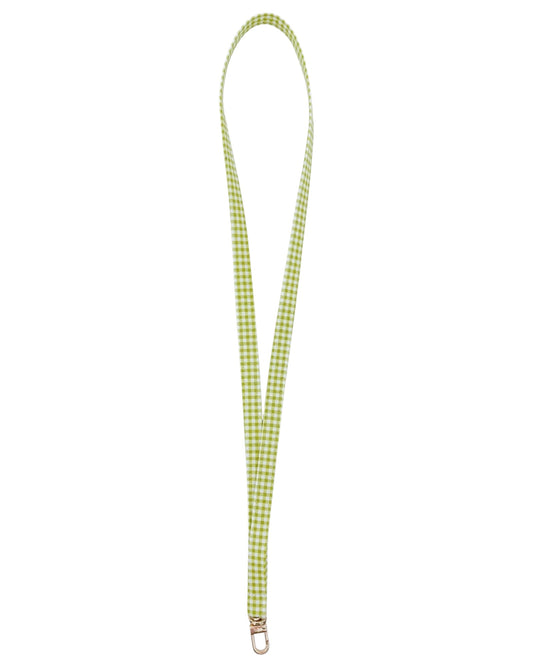 Green Gingham | Lanyard