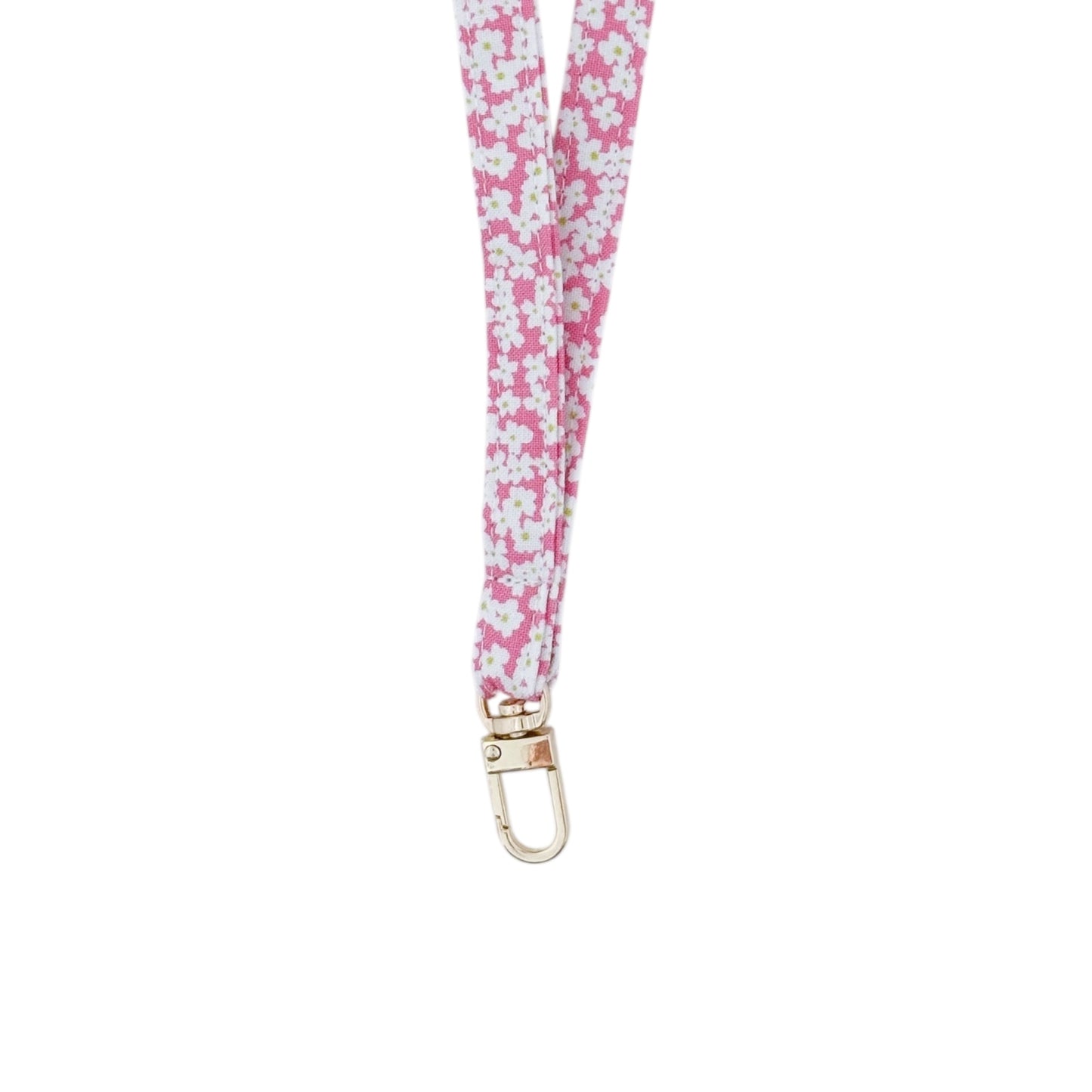 Pink Floral | Lanyard