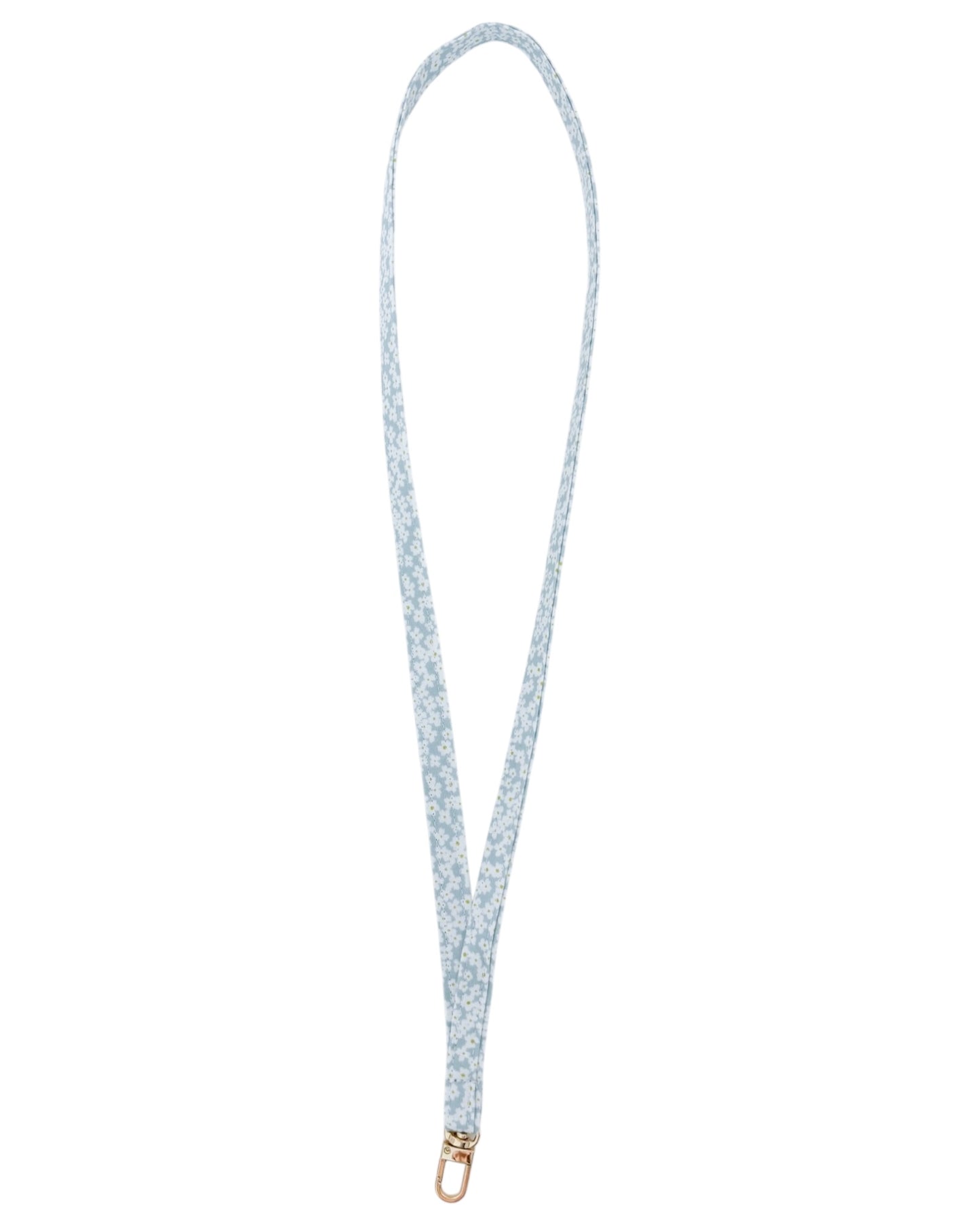Blue Floral | Lanyard