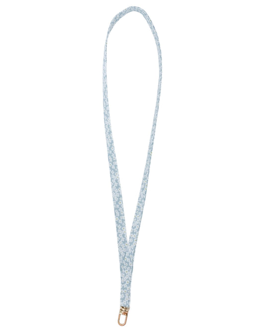 Blue Floral | Lanyard