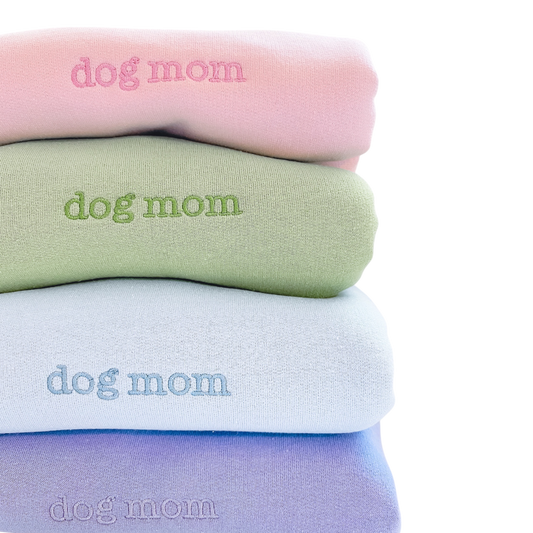 Dog Mom Crew Neck