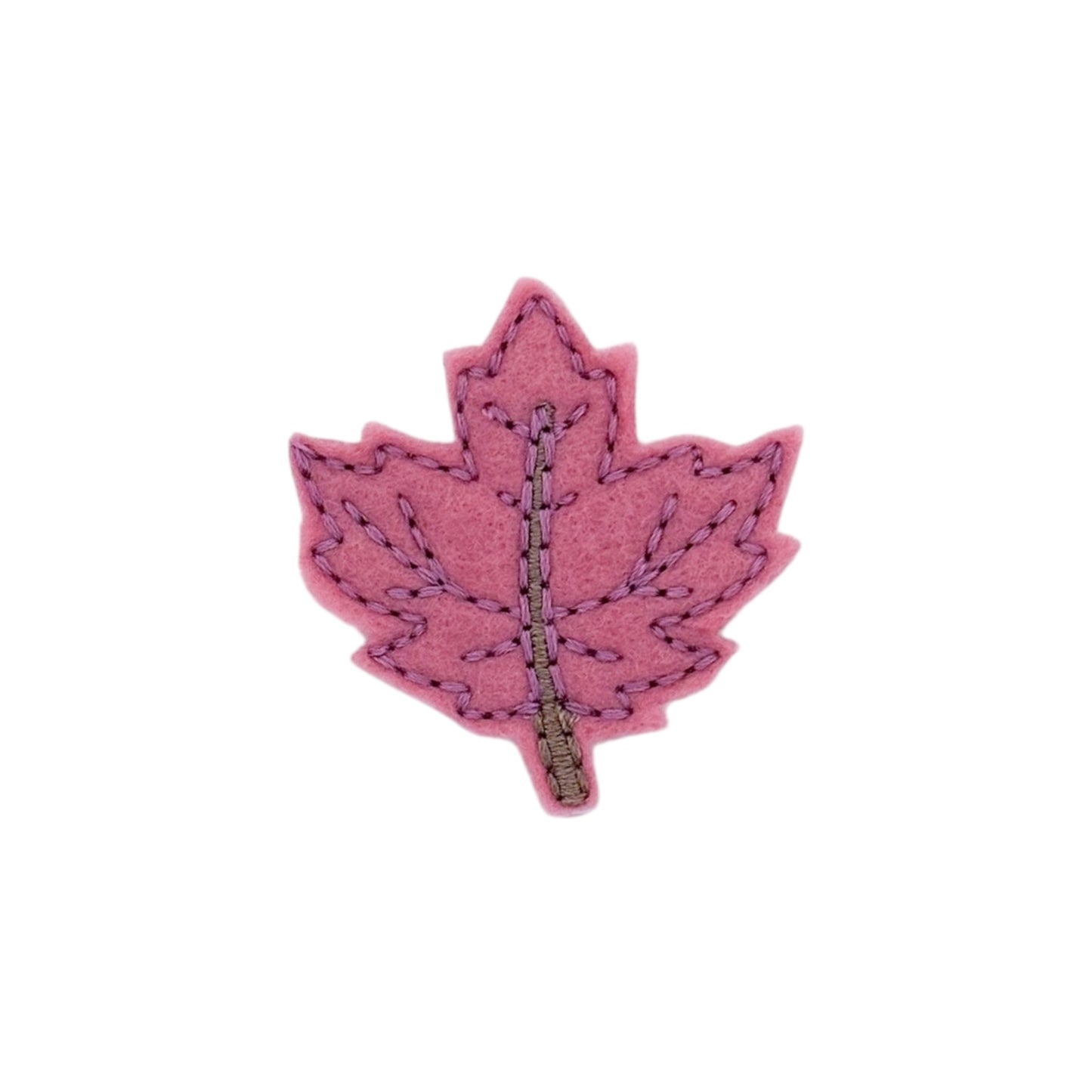 Maroon Leaf | Collar Buddy