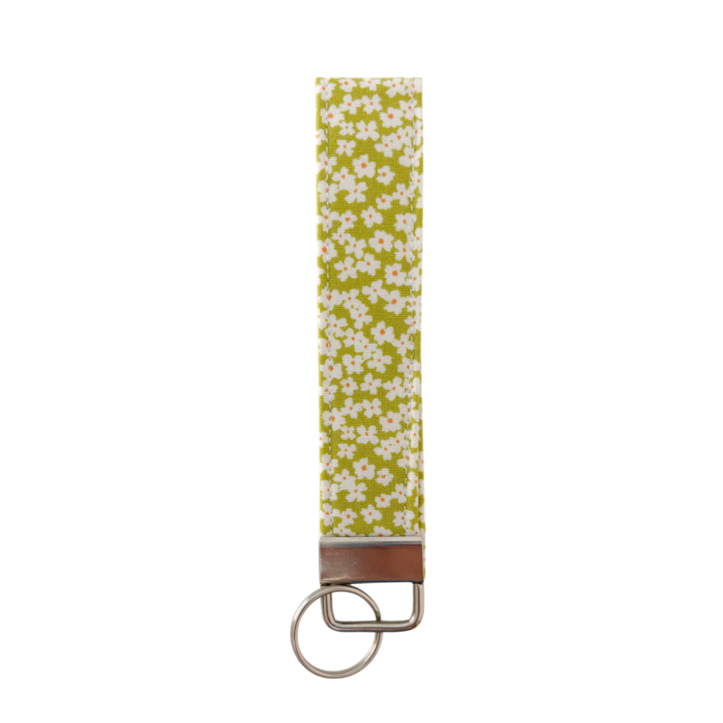 Green Flowers Keychain