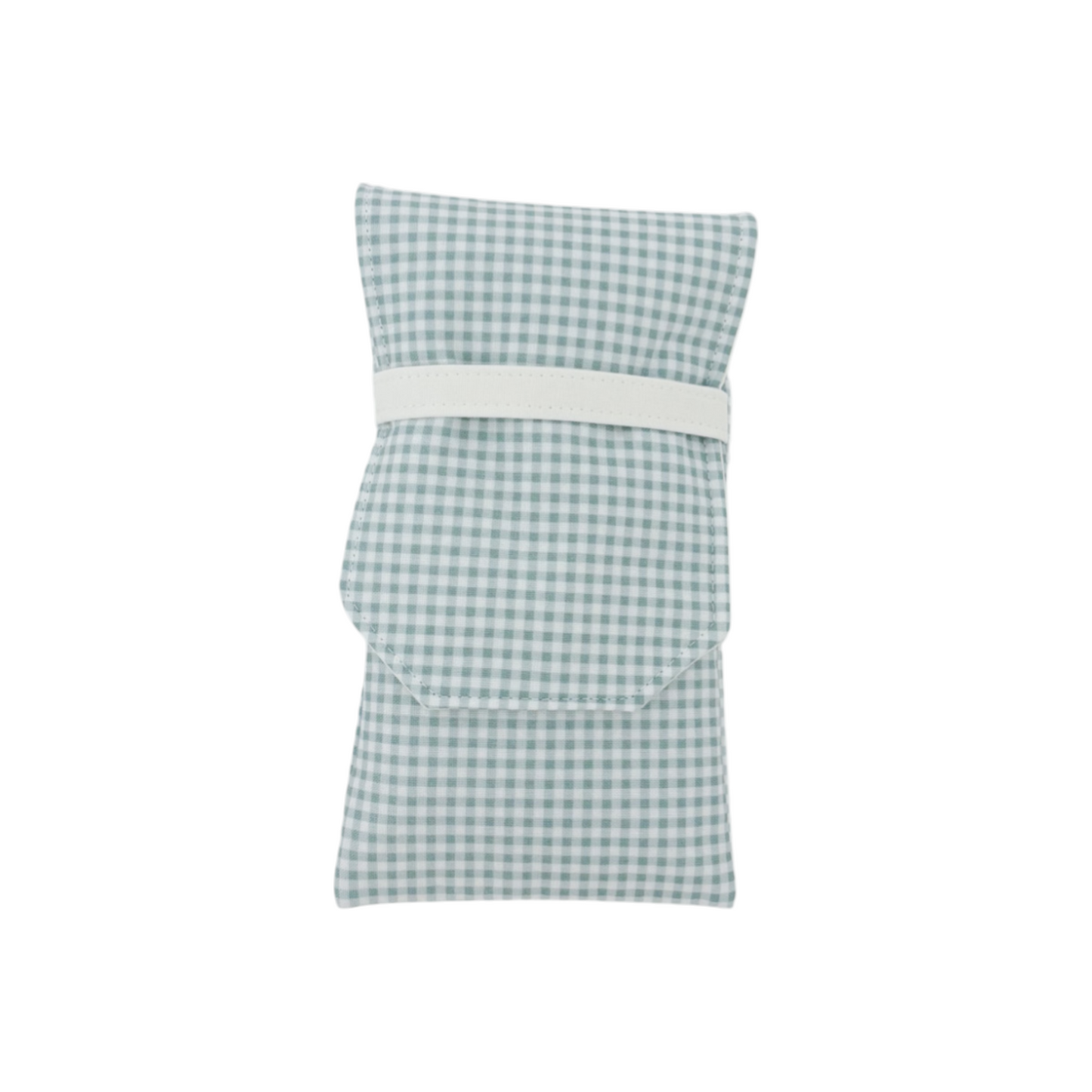 Sunglass Holder | Blue Gingham